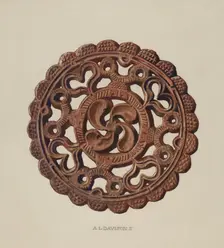 Trivet, 1935/1942. Creator: Austin L. Davison