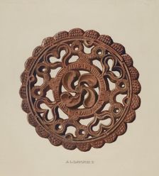 Trivet, 1935/1942. Creator: Austin L. Davison