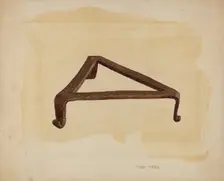 Trivet, 1935/1942. Creator: Charles McLoin
