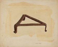 Trivet, 1935/1942. Creator: Charles McLoin