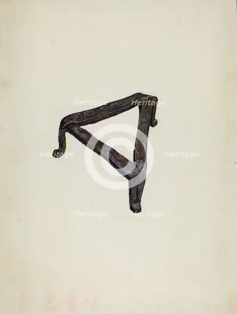 Trivet, 1935/1942. Creator: Edna C. Rex.