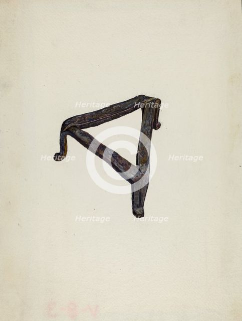 Trivet, 1935/1942. Creator: Edna C. Rex.