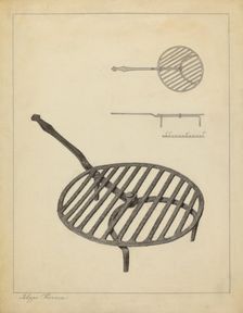 Trivet, 1935/1942. Creator: Filippo Porreca