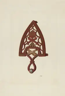 Trivet, 1935/1942. Creator: Joseph L. Boyd