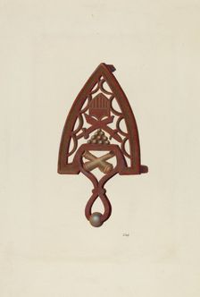 Trivet, 1935/1942. Creator: Joseph L. Boyd