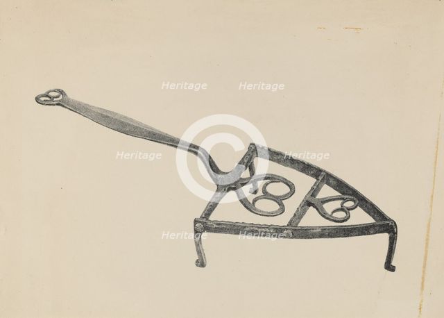 Trivet, 1935/1942. Creator: Unknown.
