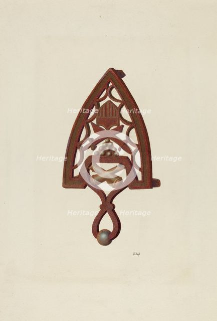 Trivet, 1935/1942. Creator: Joseph L. Boyd.