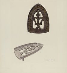Trivet, 1939. Creator: Milton Bevier