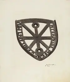 Trivet, 1941. Creator: Sydney Roberts