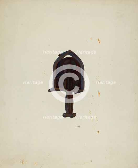 Trivet, c. 1940. Creator: Joseph L. Boyd.