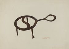 Trivet, c. 1940. Creator: Luther D. Wenrich