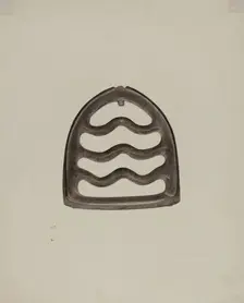 Trivet, c. 1941. Creator: Ardella Watkins