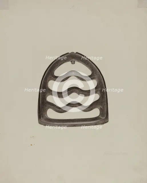 Trivet, c. 1941. Creator: Ardella Watkins.