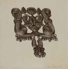 Trivet, c. 1941. Creator: Edward Bashaw