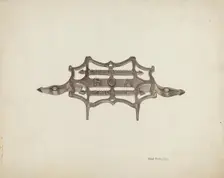 Trivet, c. 1941. Creator: Violet Hartenstein