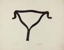 Trivet, c. 1942. Creator: Clarence W Dawson