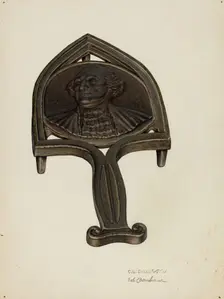 Trivet, c. 1942. Creator: Edward Bashaw