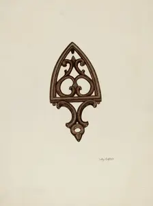 Trivet, c. 1942. Creator: LeRoy Griffith