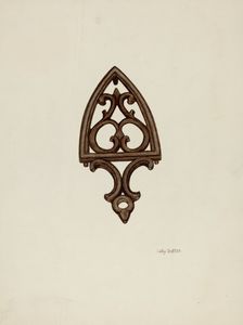 Trivet, c. 1942. Creator: LeRoy Griffith