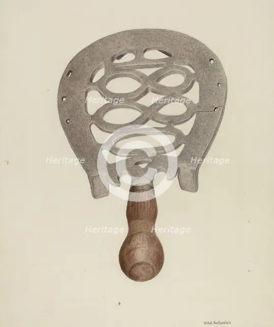 Trivet, c. 1942. Creator: Violet Hartenstein.