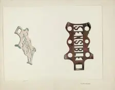 Trivet, c. 1942. Creator: Violet Hartenstein