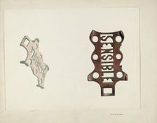 Trivet, c. 1942. Creator: Violet Hartenstein