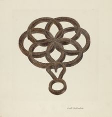 Trivet, c. 1942. Creator: Violet Hartenstein