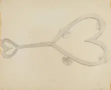 Trivet, c. 1936. Creator: Donald Streeter