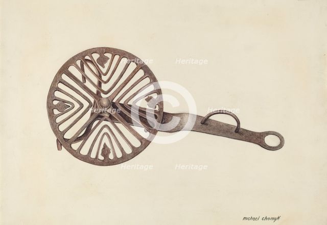 Trivet, c. 1938. Creator: Michael Chomyk.