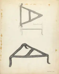 Trivet, c. 1938. Creator: Arsen Maralian