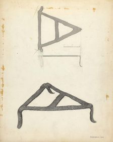 Trivet, c. 1938. Creator: Arsen Maralian