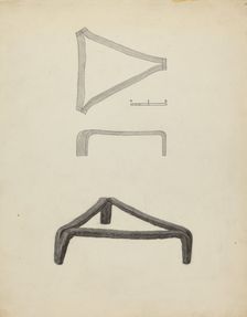 Trivet, c. 1938. Creator: Charles Garjian