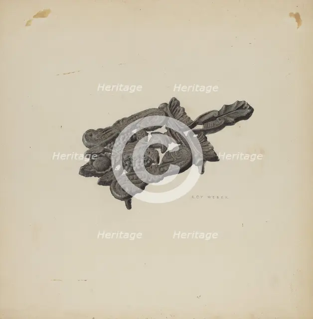 Trivet, c. 1938. Creator: Roy Weber.