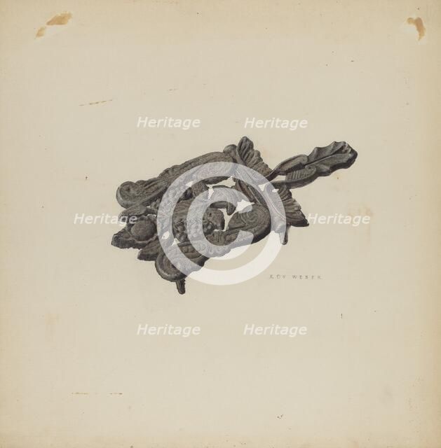 Trivet, c. 1938. Creator: Roy Weber.