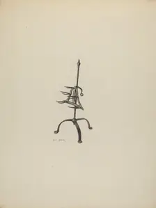 Trivet, c. 1938. Creator: Roy Weber