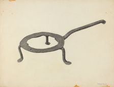 Trivet, c. 1939. Creator: Mildred Ford