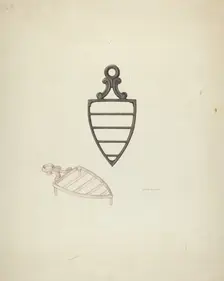 Trivet, c. 1939. Creator: Alfred Koehn