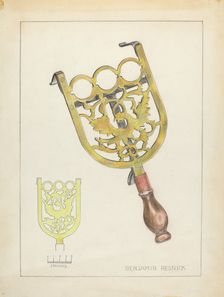 Trivet, c. 1939. Creator: Benjamin Resnick