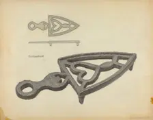 Trivet, c. 1939. Creator: Bernard Westmacott