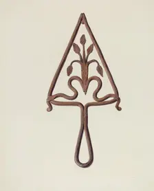 Trivet, c. 1939. Creator: Fritz Boehmer