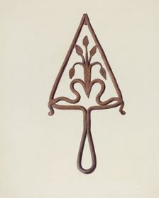 Trivet, c. 1939. Creator: Fritz Boehmer