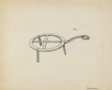 Trivet, c. 1939. Creator: Irene Lawson