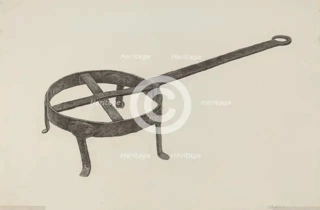 Trivet, c. 1939. Creator: Salvatore Borrazzo.