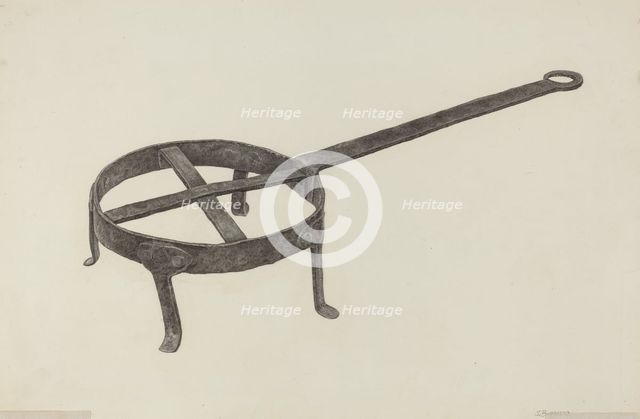 Trivet, c. 1939. Creator: Salvatore Borrazzo.