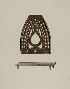 Trivet, c. 1939. Creator: Wellington Blewett