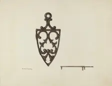 Trivet, c. 1939. Creator: William Ludwig