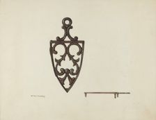 Trivet, c. 1939. Creator: William Ludwig