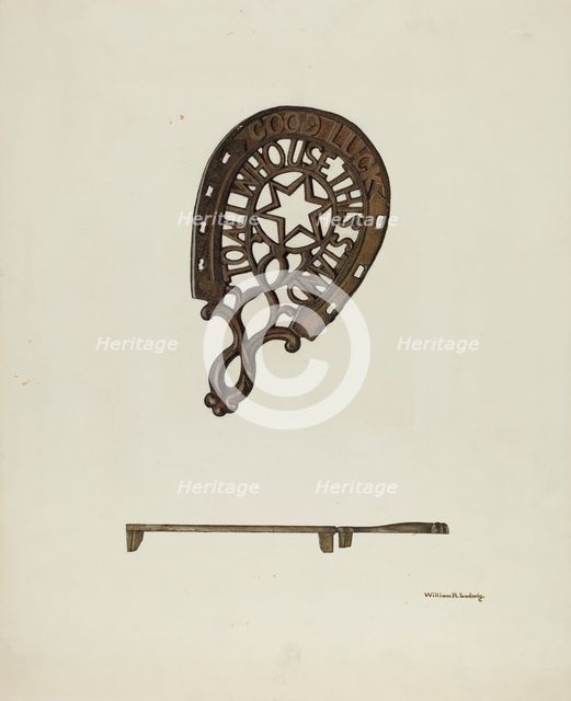 Trivet, c. 1939. Creator: William Ludwig.