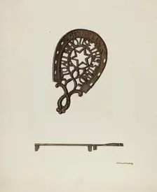 Trivet, c. 1939. Creator: William Ludwig