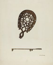 Trivet, c. 1939. Creator: William Ludwig